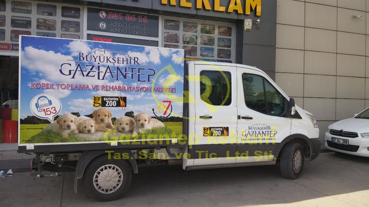  Araç Giydirme Kasa Reklam 