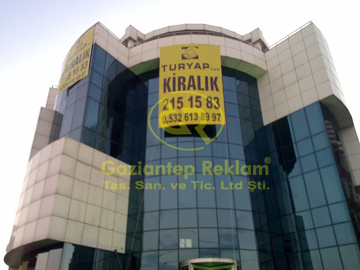  Cephe Kiralık Branda Afiş Uygulaması