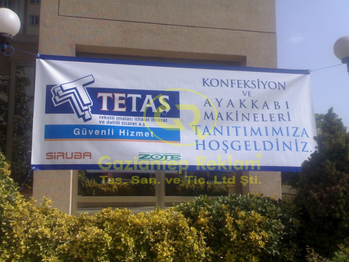 Dış Mekan Vinil Branda Afiş ve Dijital Baskı