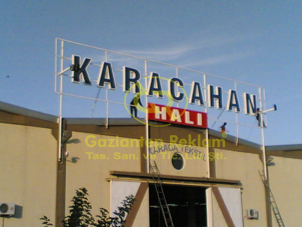 elik Konstrüksiyon Tabela Montaj Aşaması