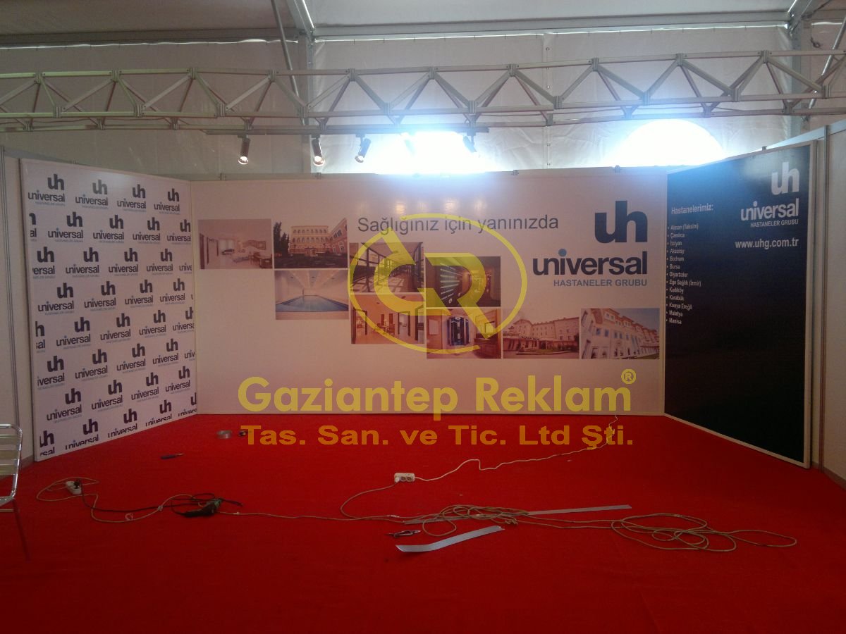  Fuar Standı Etkinlik Backdrop Çözümü
