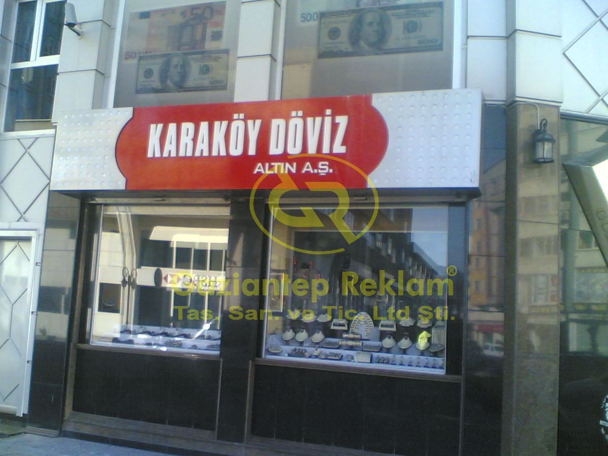  Işıklı Dekupe Kompozit Tabela 