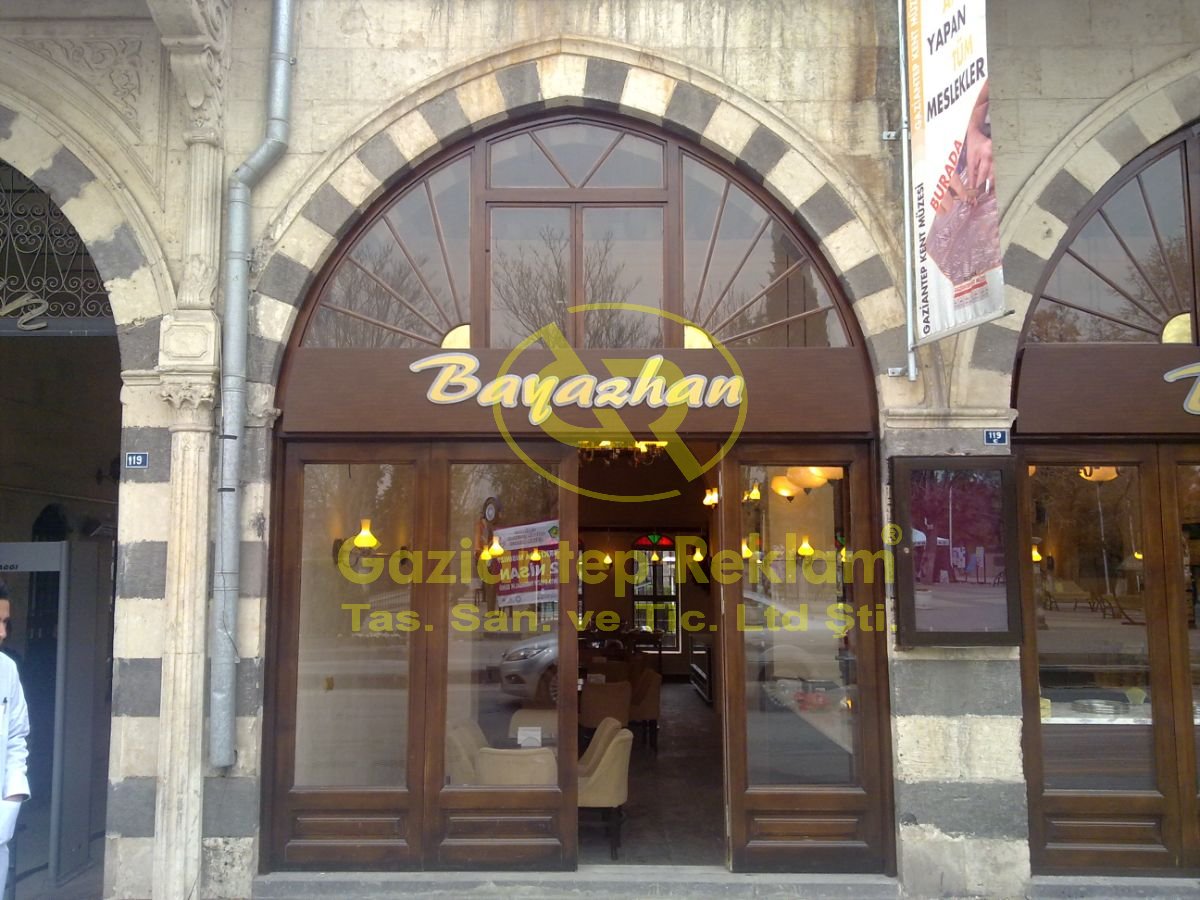 Işıklı Dekupe Pleksi Harf Kompozit Tabela