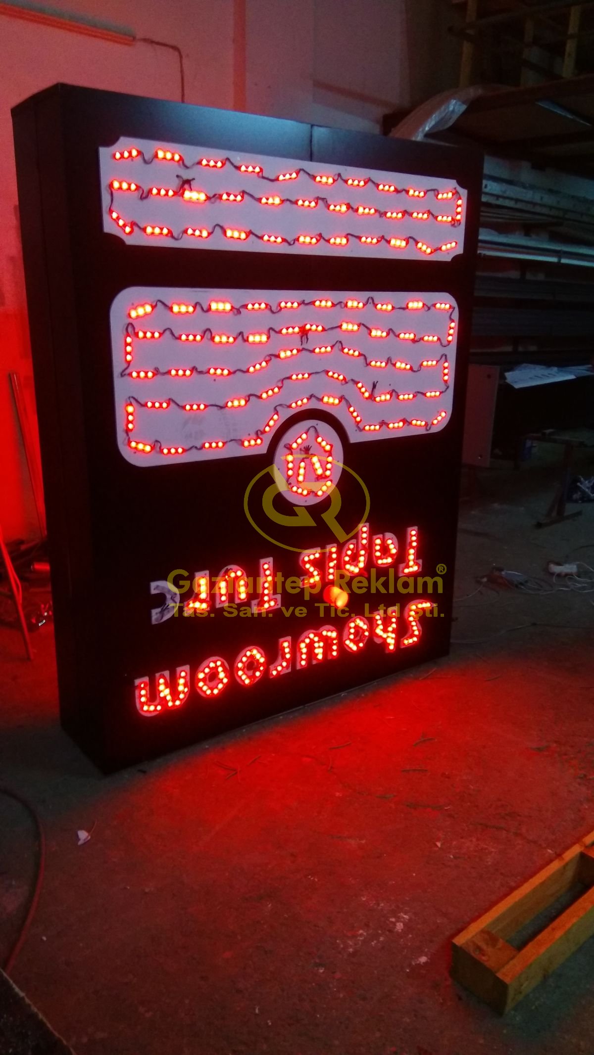  Kırmızı LED  Tabela İmalat Süreci