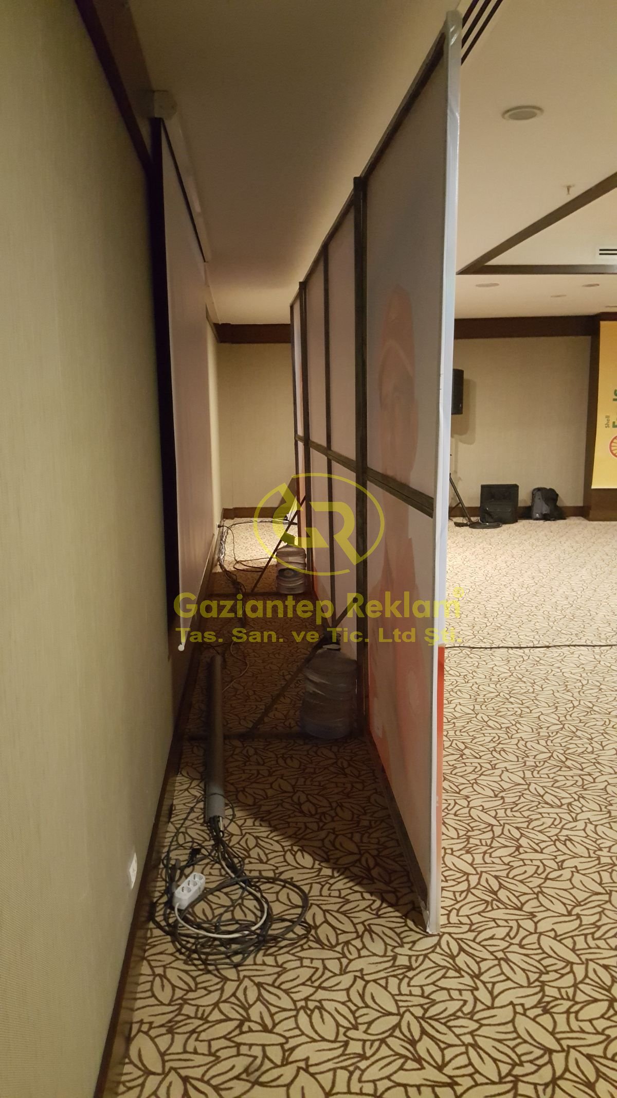 Kurumsal Etkinlik Portatif Dijital Baskılı Backdrop Sistemleri