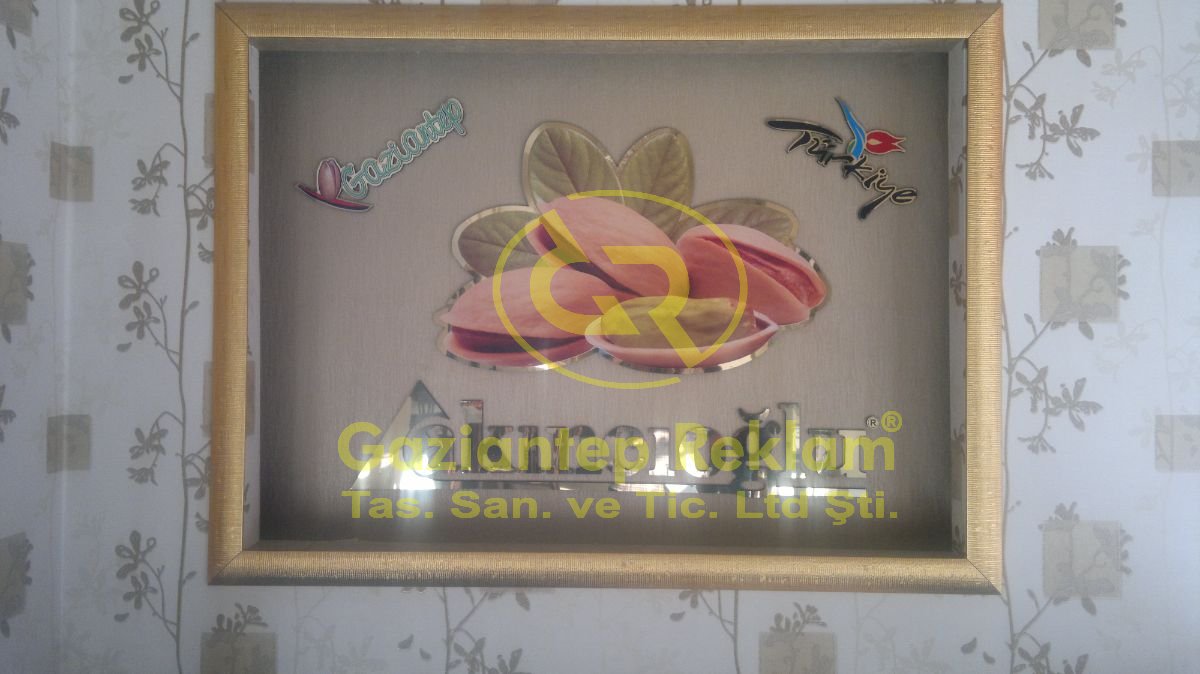 Parlak Aynalı alkor İç Mekan Tabela