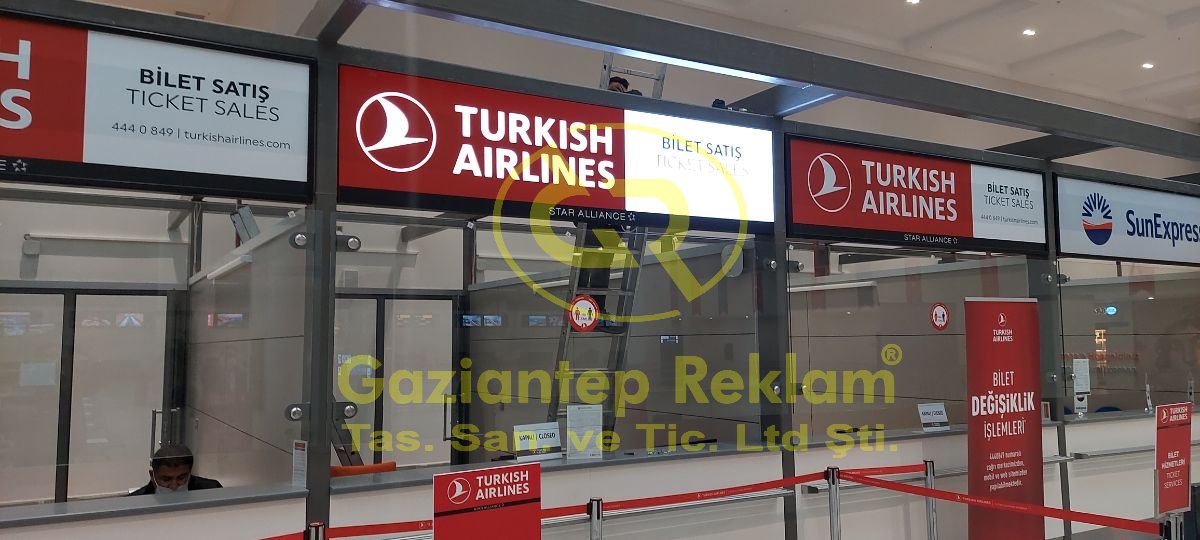 Profesyonel Germe Vinil İç Mekan Işıklı Tabela