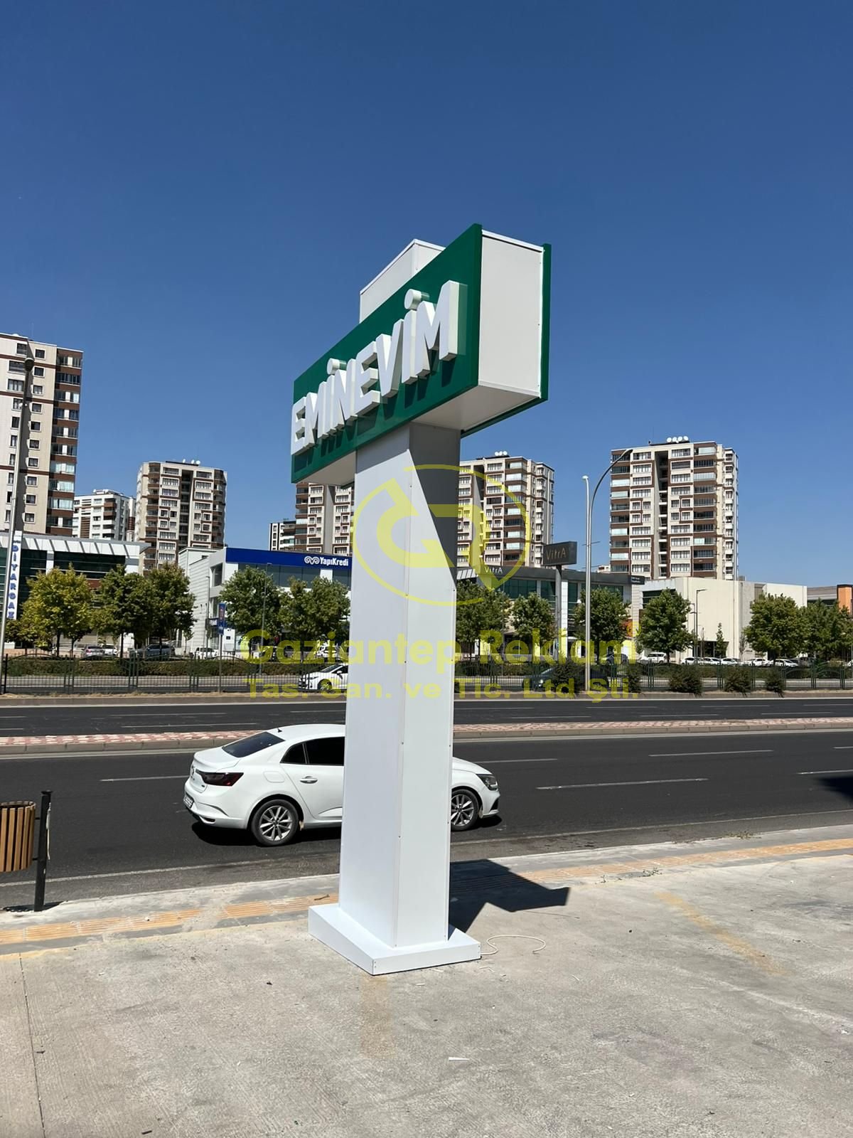 Profesyonel Işıklı Kutu Harf Kompozit Totem Tabela Çözümleri