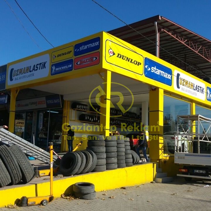 Uzun Ömürlü Dış Cephe Dijital Baskı Giydirme