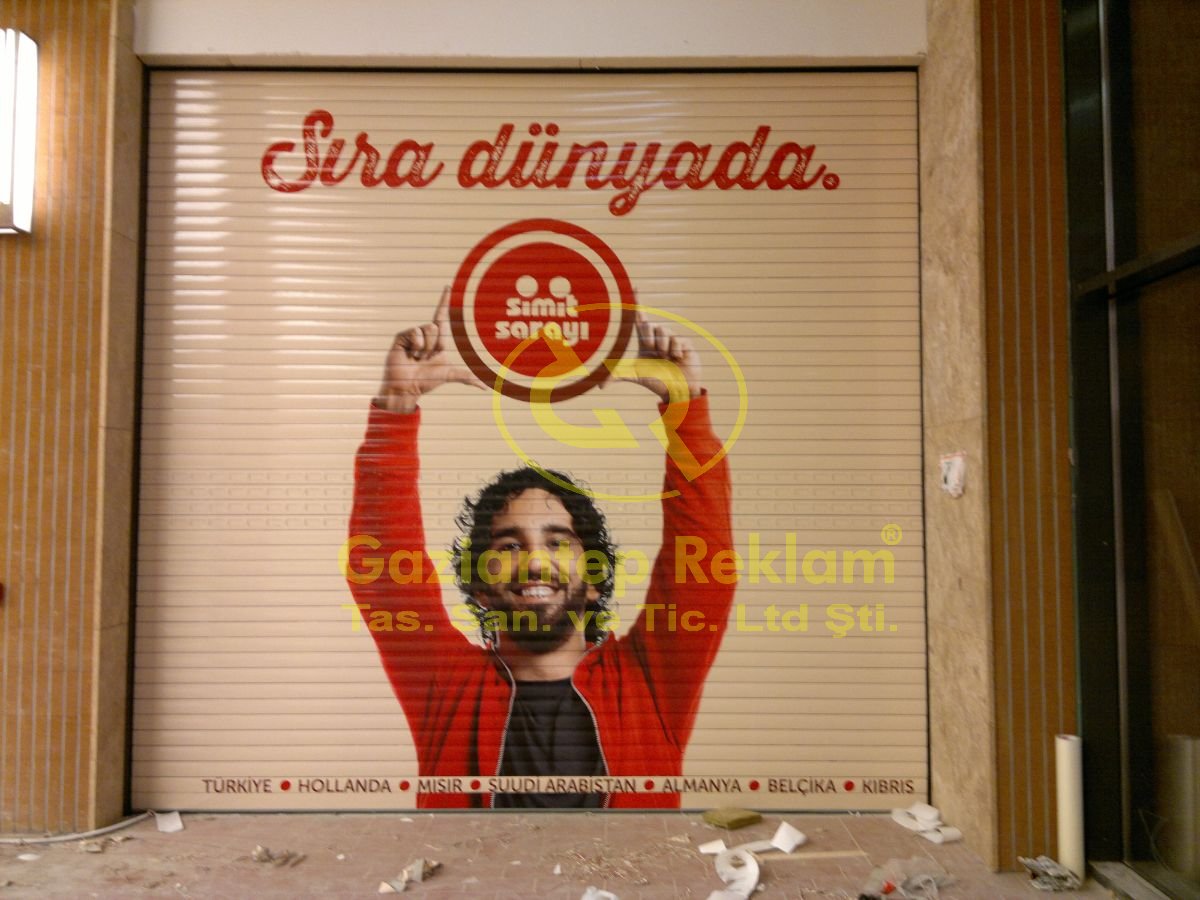 Uzun Ömürlü Kepenk Giydirme Dijital Baskı