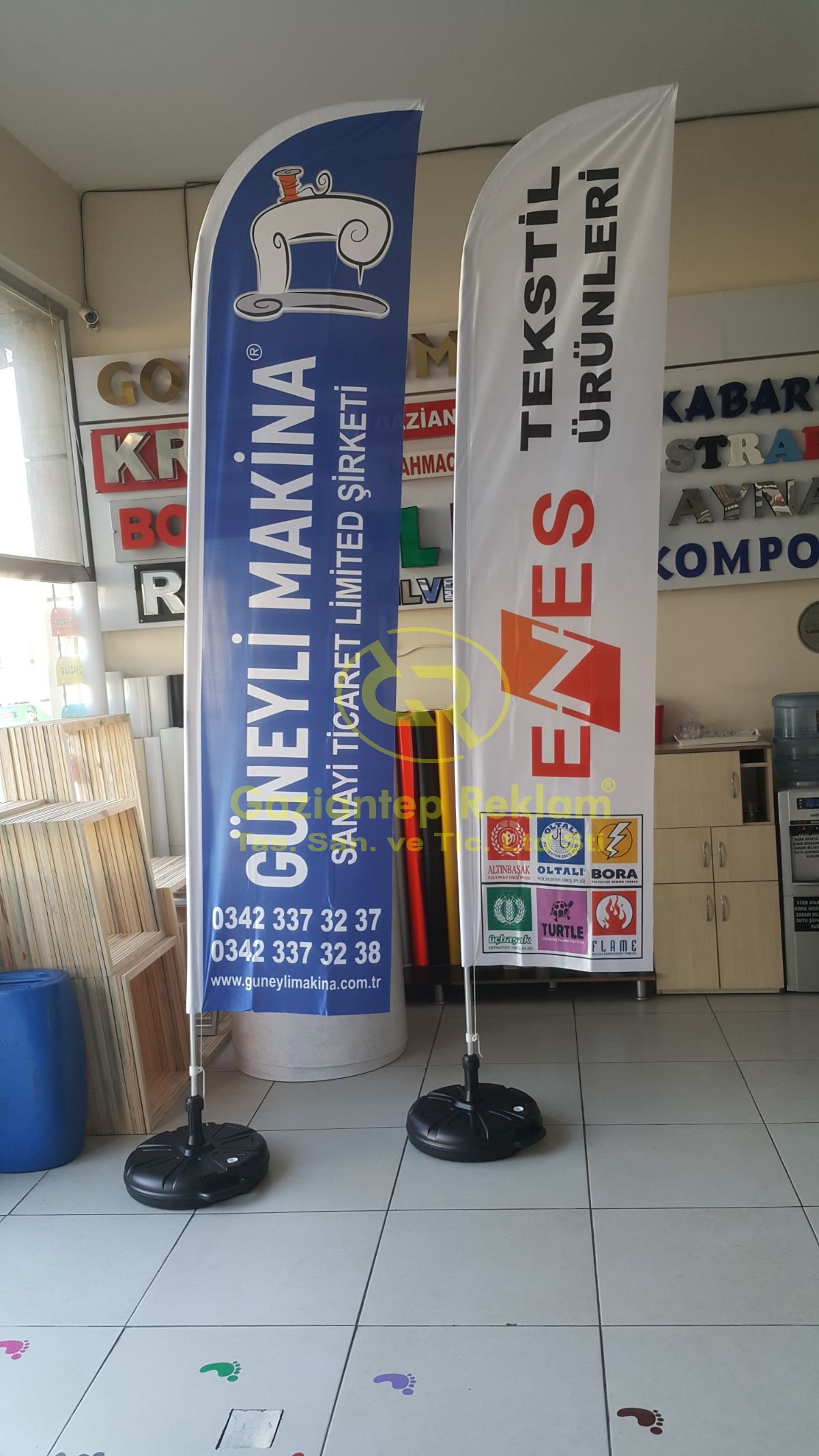  Yelken Bayrakları Etkili Marka Tanıtımı