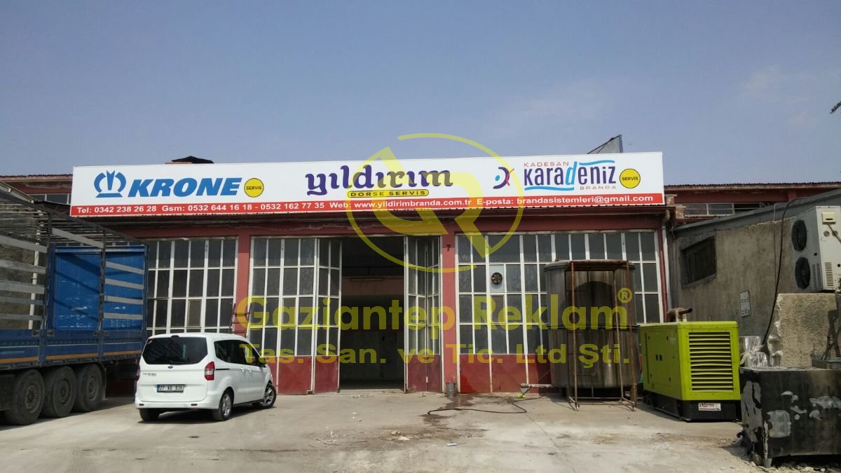 Yıldırım Dorse Servis Vinil Germe Tabela Uygulaması