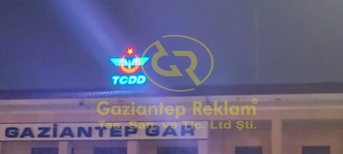  LED Işıklı Çatı Tabelası